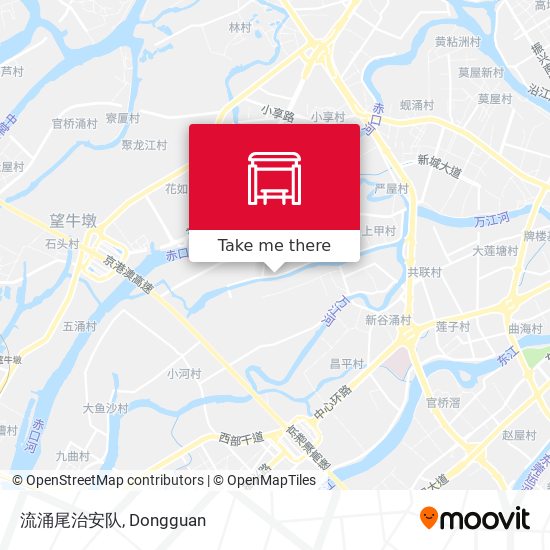 流涌尾治安队 map