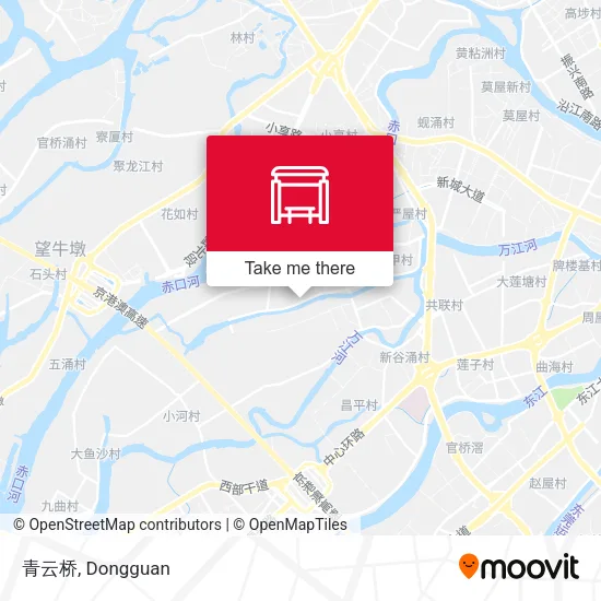 青云桥 map