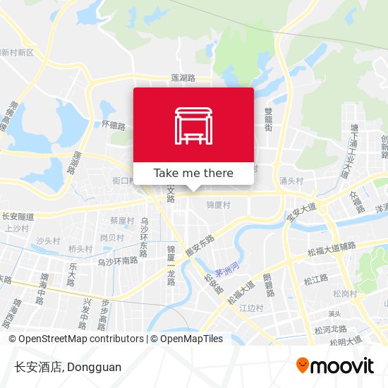 长安酒店 map
