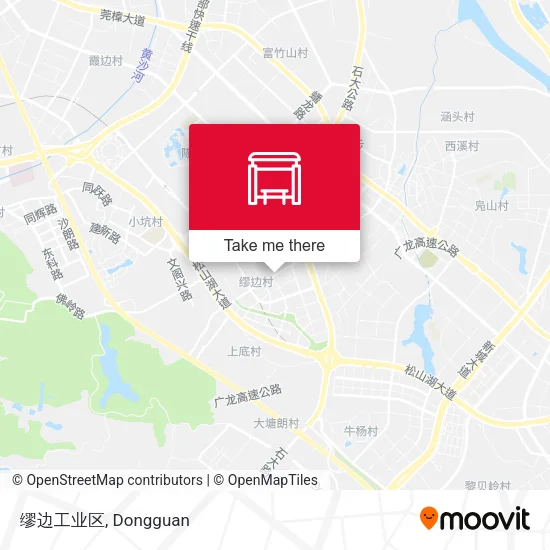 缪边工业区 map