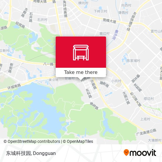 东城科技园 map