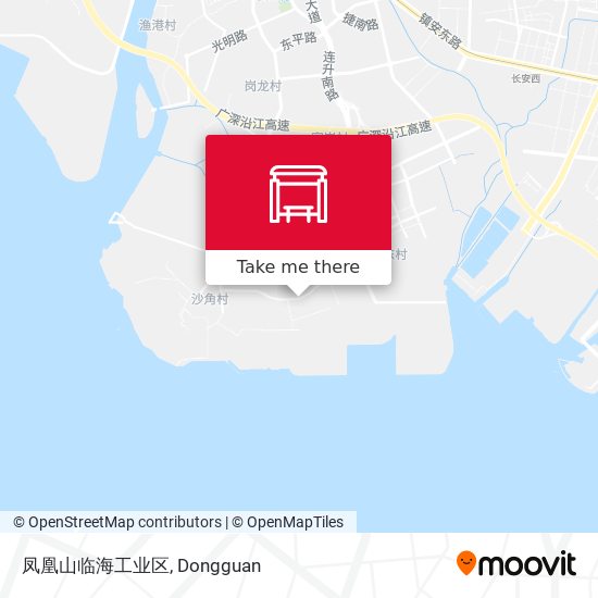 凤凰山临海工业区 map