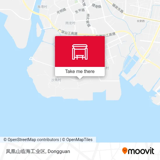 凤凰山临海工业区 map