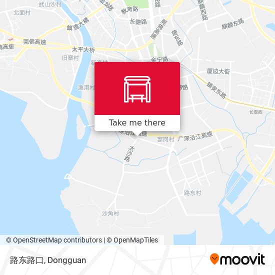 路东路口 map