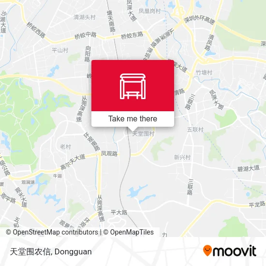 天堂围农信 map