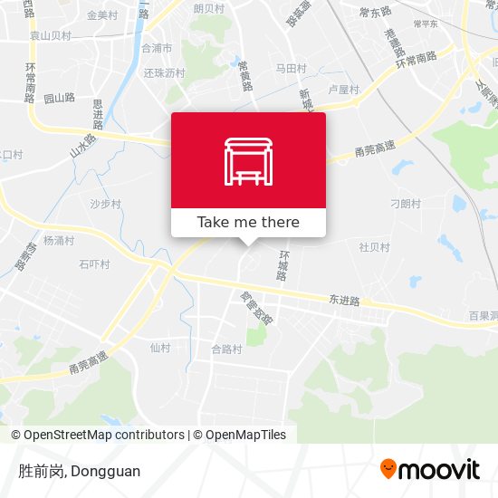胜前岗 map