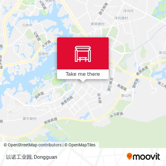 以诺工业园 map