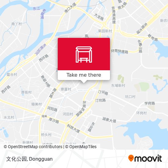 文化公园 map
