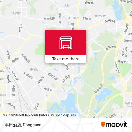 丰田酒店 map