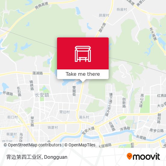 霄边第四工业区 map
