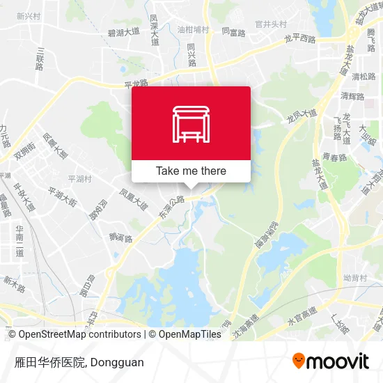 雁田华侨医院 map