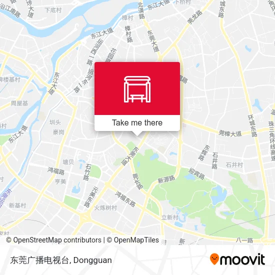 东莞广播电视台 map