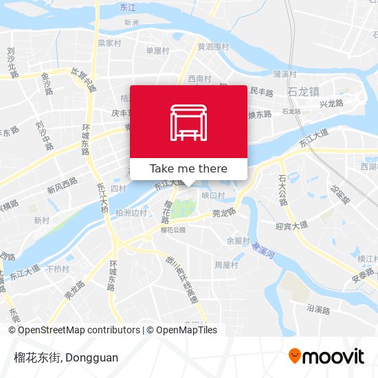 榴花东街 map
