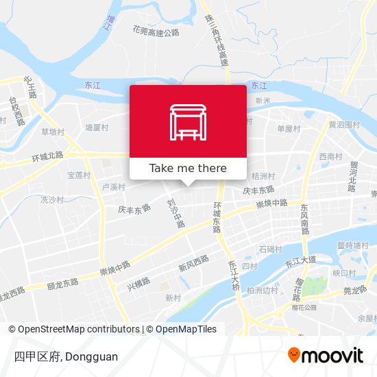 四甲区府 map