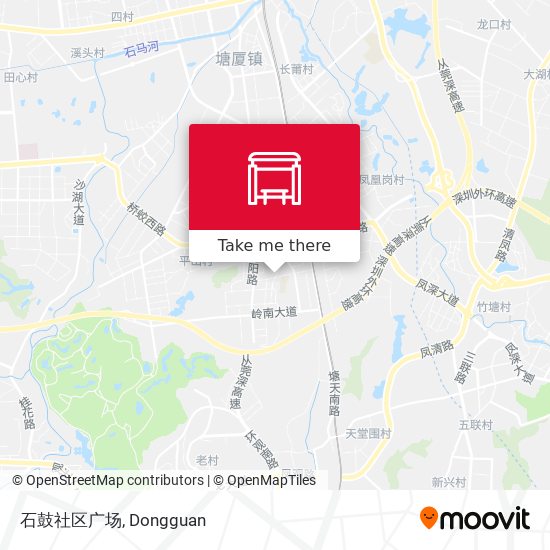 石鼓社区广场 map