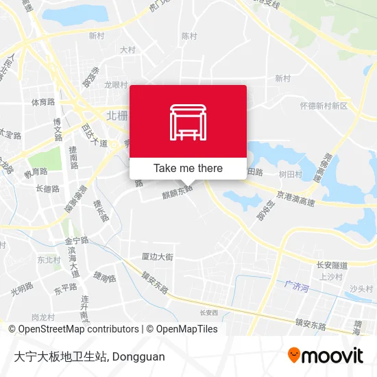 大宁大板地卫生站 map