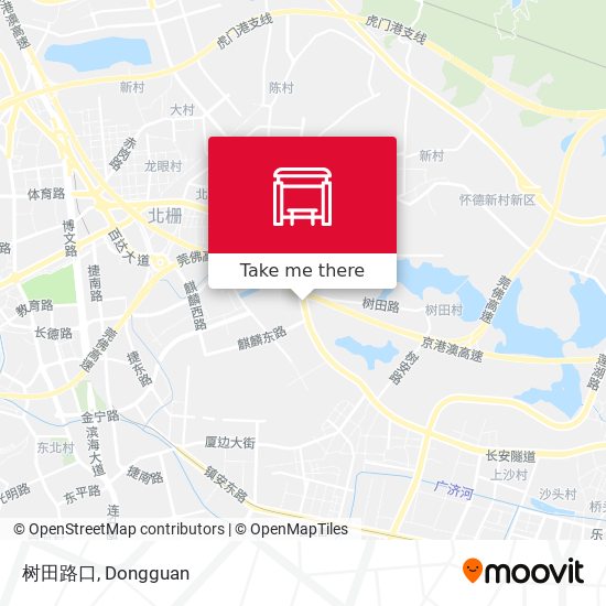 树田路口 map