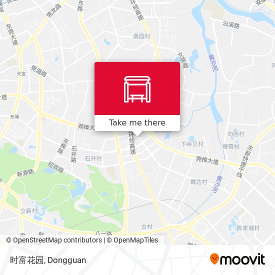 时富花园 map