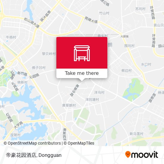 帝豪花园酒店 map