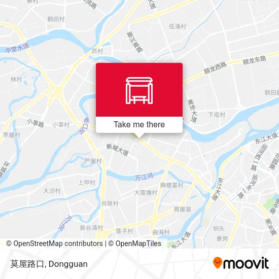 莫屋路口 map