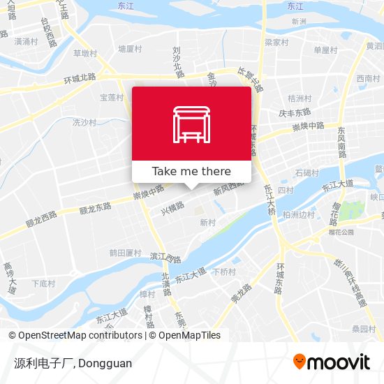 源利电子厂 map
