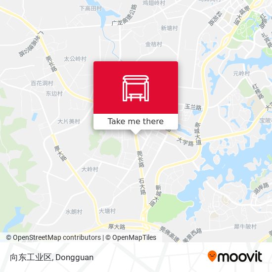 向东工业区 map