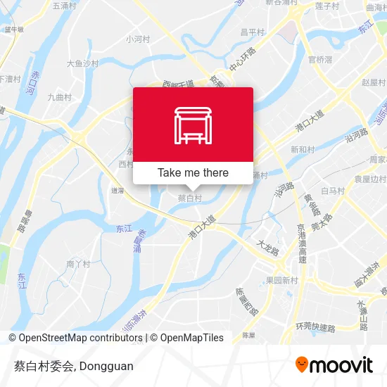 蔡白村委会 map