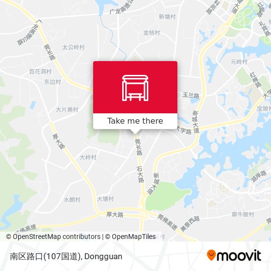 南区路口(107国道) map