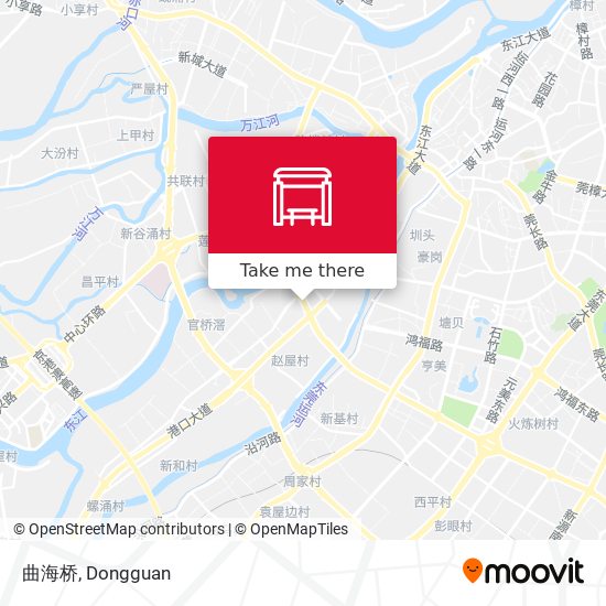 曲海桥 map