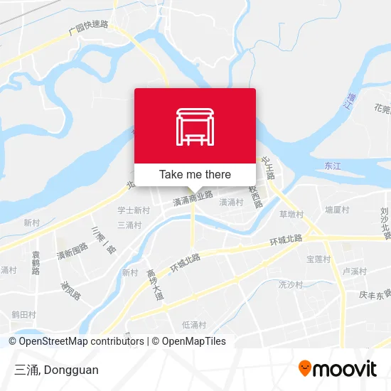 三涌 map