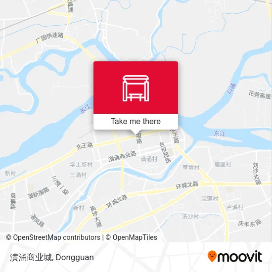 潢涌商业城 map
