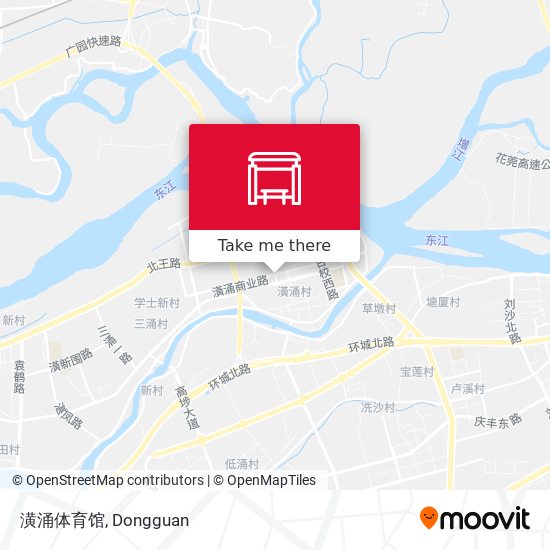 潢涌体育馆 map