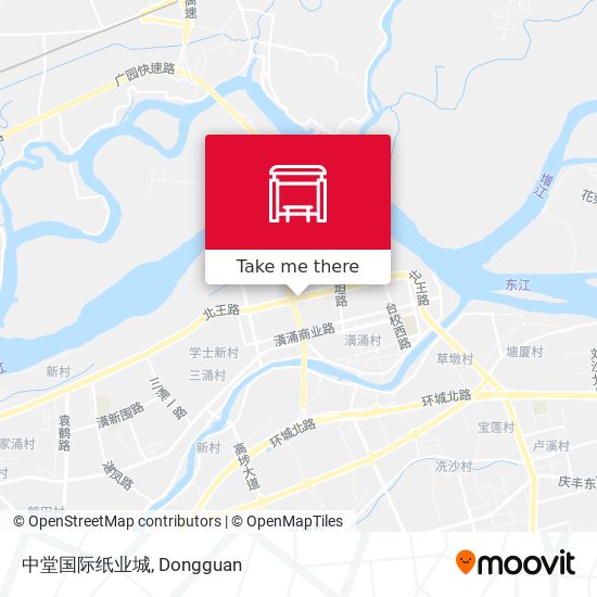 中堂国际纸业城 map
