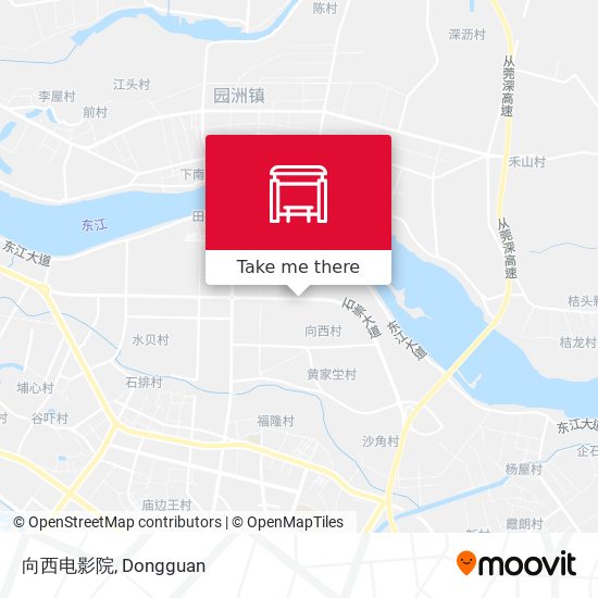 向西电影院 map