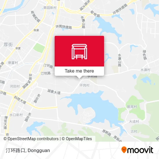 汀环路口 map