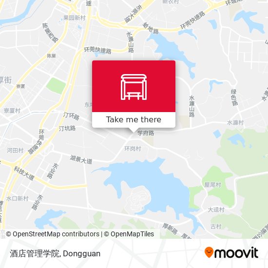 酒店管理学院 map