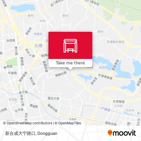 新合成大宁路口 map