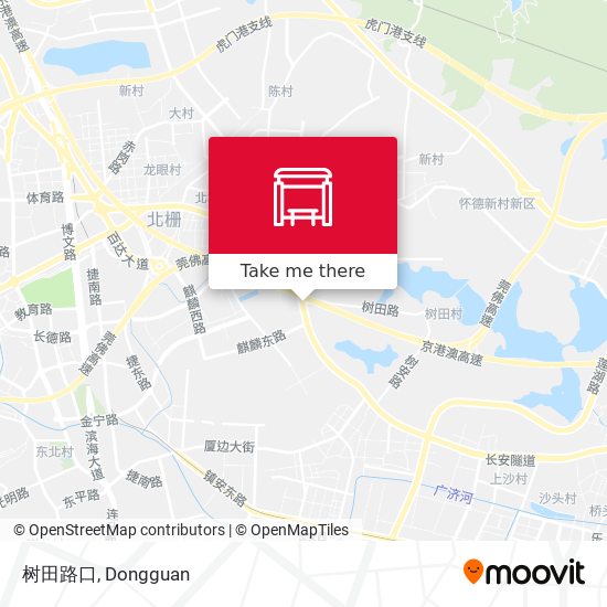 树田路口 map