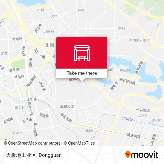 大板地工业区 map