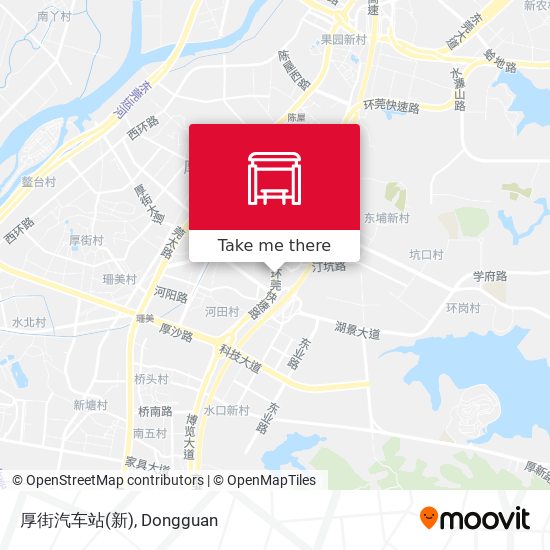 厚街汽车站(新) map