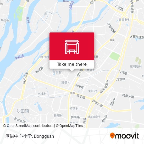 厚街中心小学 map