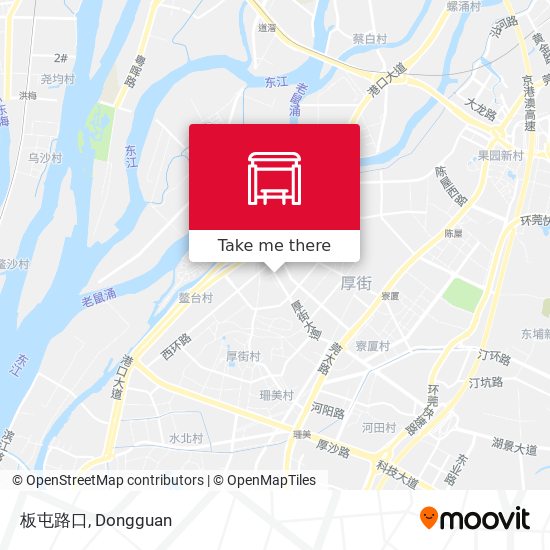 板屯路口 map