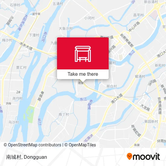 南城村 map