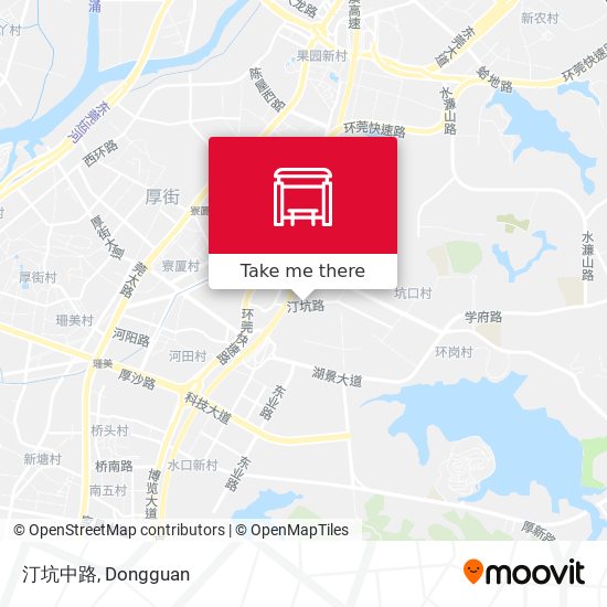 汀坑中路 map