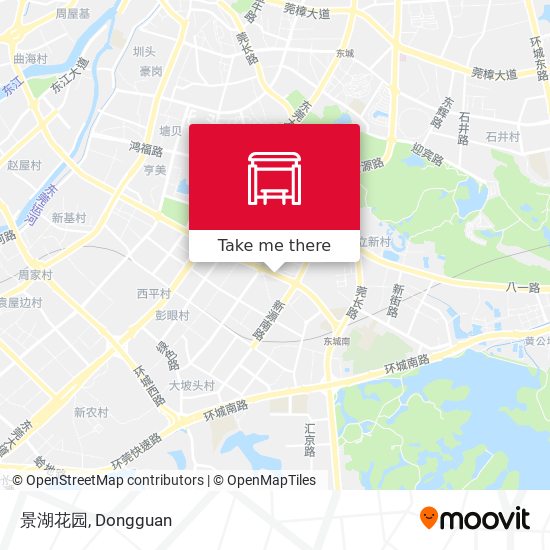 景湖花园 map