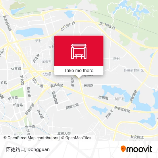 怀德路口 map