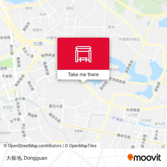大板地 map