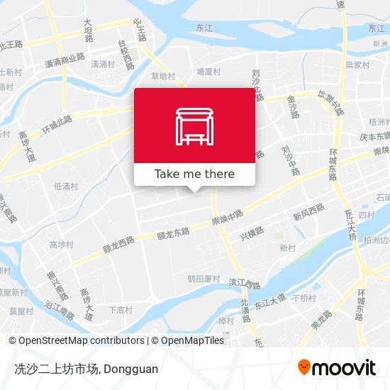 冼沙二上坊市场 map