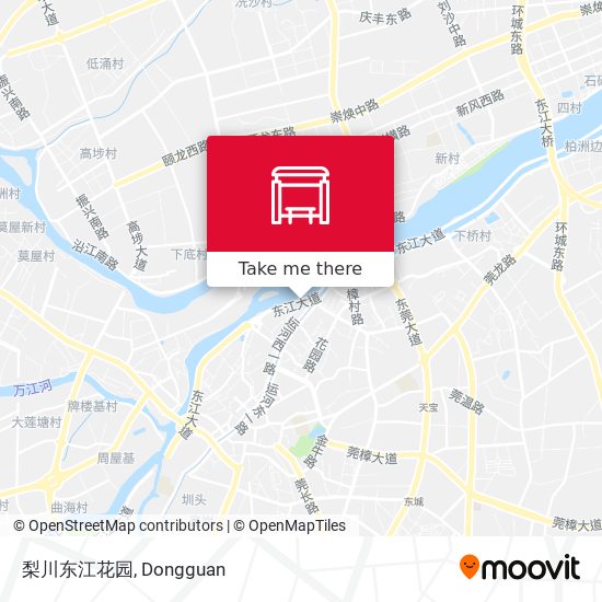 梨川东江花园 map