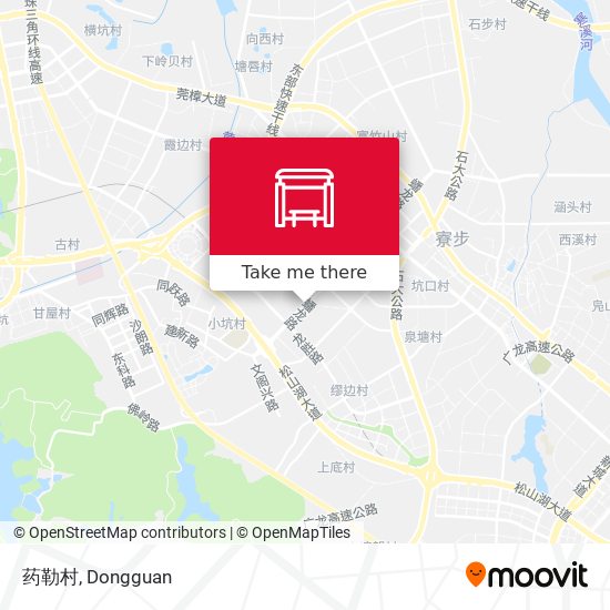 药勒村 map